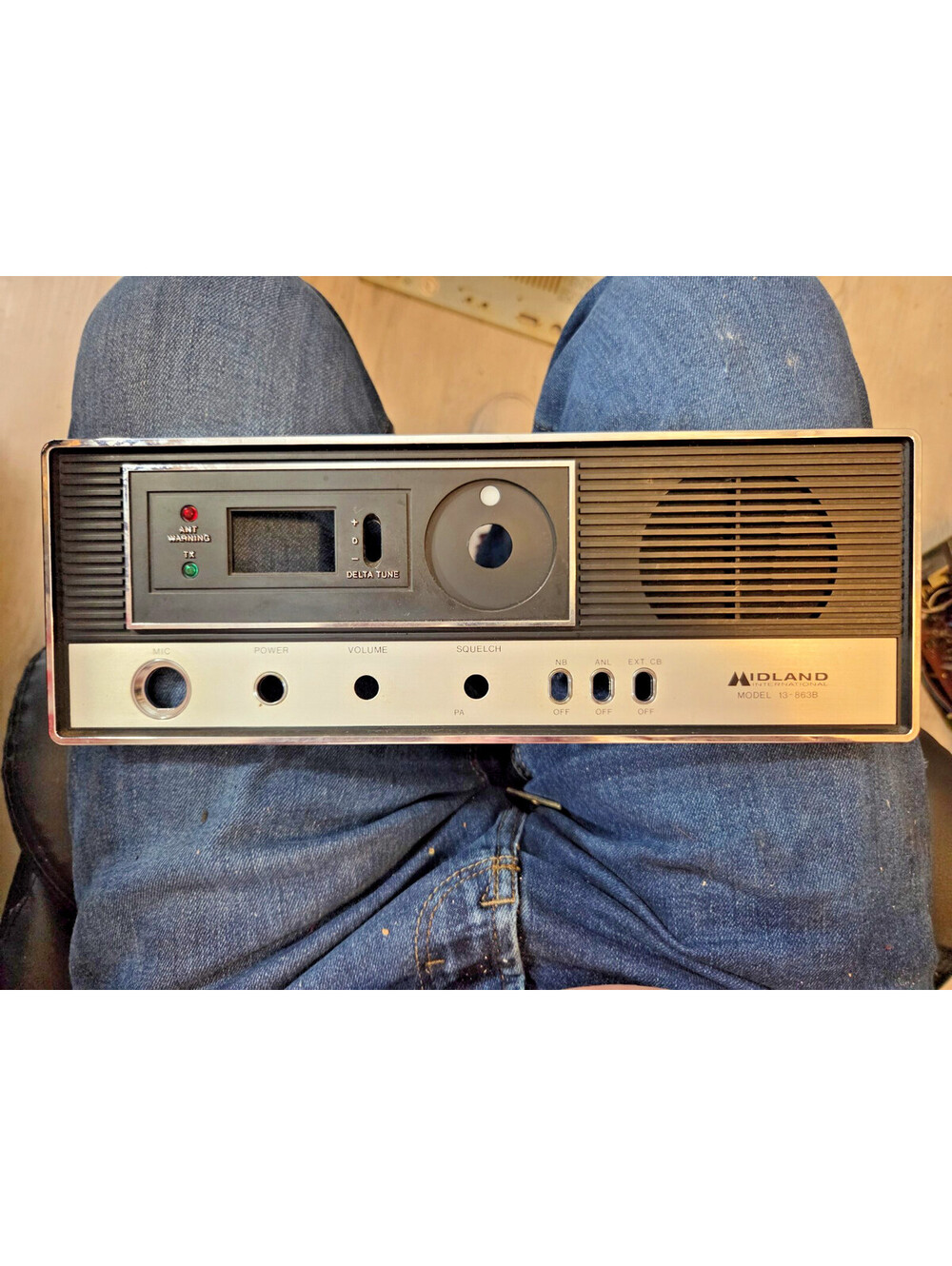 Front faceplate, great shape for midland 863b base station